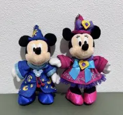 【Disney】ディズニーシー 10周年 ミニー ミッキー ぬいバ ペア