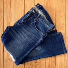 【早い者勝ち・美品】ギャップ スキニーストレッチデニム ジーンズ 濃紺 メンズ