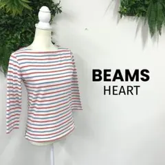 BEAMS HEART　カットソー　ボーダー　レディース