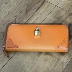 Samantha Thavasa 長財布 オレンジ パドロックのサムネイル