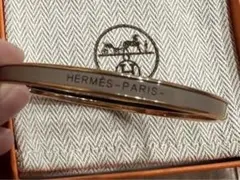 HERMES ピンクゴールドバングル 箱付き　試着のみのサムネイル