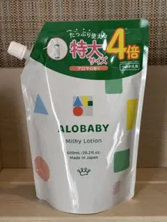 M ALOBABY Milky Lotion 600mL つめかえ用 - メルカリ