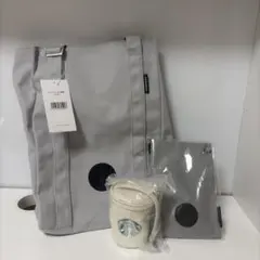 スターバックス 福袋2026 トートバッグ &カップポーチ &ボトルサコッシュ