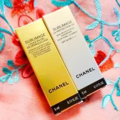 シャネル サブリマージュ サンプルセット 日焼け止め乳液 クレンジングバーム
