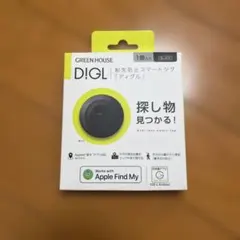 GREEN HOUSE D!GL ブラック スマートタグ