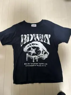 BADWAY グラフィックTシャツ ブラック