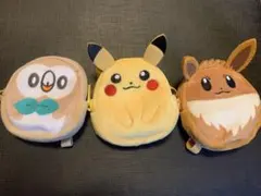 ポケモン ミニリュック　モクロー　イーブイ　ピカチュウ