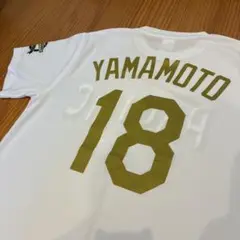 希少品　2022年マイナビオールスターゲーム　山本由伸Tシャツ　人気XLサイズ