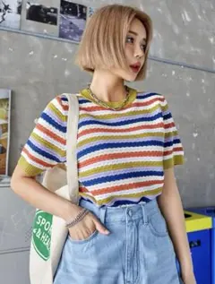 新品！SHEIN ニットトップスのサムネイル