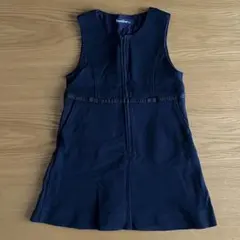 familiar 100 ジャンパースカート ネイビー 小学校受験 面接