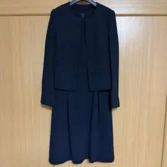 セレモニーワンピース黒ジャケット付き7号お受験卒業後フォーマル喪服