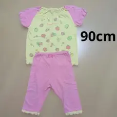 Combi mini 女児　半袖ベビーパジャマ 90cmのサムネイル