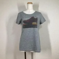 希少 NIKE Tシャツ L グレー エアマックス プリント スニーカーデザイン