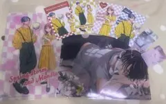 春の嵐とモンスター　クリアファイル　ポストカード　メモリアルクリアシート