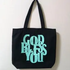 ★GOD BLESS YOU トートバッグ ブラック★