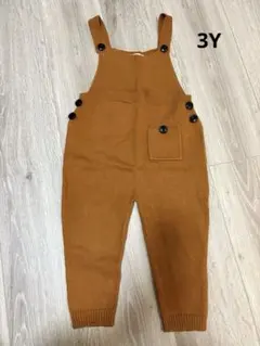 ニット サロペット