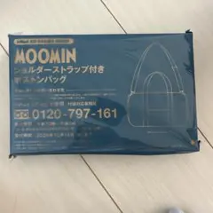 インレッド8・9月号付録☆ムーミンボストンバッグ　　新品未開封
