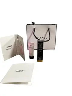 シャネル　試供品　香水　リッチクリーム　紙袋　3点セット