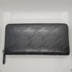 コーチ COACH 財布 ラウンドファスナー ハウンドトゥースアコーデオンジップのサムネイル