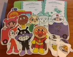 アンパンマンはてなれっしゃ　パネルシアター　中古