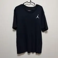値下不可　JORDAN ジャンプマン 刺繍ロゴ Tシャツ ブラック　XL