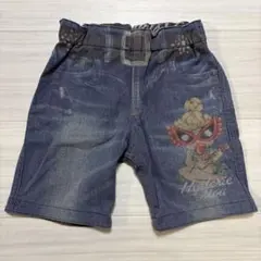 ヒスミニ 半ズボン リバーシブル ￼ライクアデニム 110cm