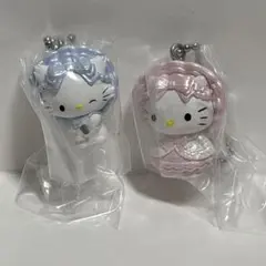 【サンリオ】ときめきフリルマスコット　ハローキティ　チャーミーキティ　ガチャ