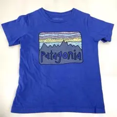 パタゴニア　キッズ　Tシャツ　4T ブルーのサムネイル
