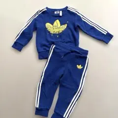 adidas トレーナースウェットセット　90㎝のサムネイル