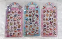海外製品♡しんちゃん立体シール　3Dぷっくり