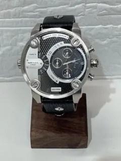 【E】DIESEL DZ7256 クロノグラフ メンズ 稼働品