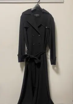 ⭐︎完売品⭐︎ZARA トレンチフレアミディワンピース XS ブラック