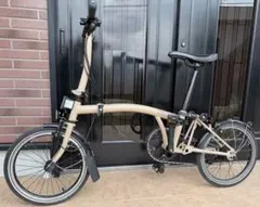 BROMPTON C LINE 折りたたみ自転車 ベージュのサムネイル