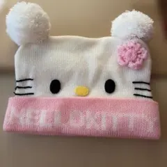 レトロ⭐︎ハローキティ⭐︎女児ニット帽