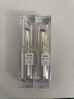 お値下げ！UZU リップスティック +1 ライトオレンジ 箱なし 2個セット