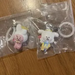 BT21 Chimmy Cooky めじるしアクセサリー エンジェルver.