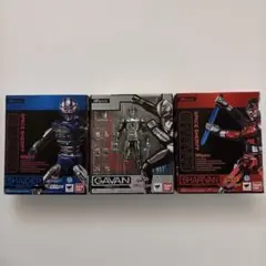 SHFiguarts 宇宙刑事ギャバン シャリバン シャイダー 3点セット