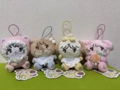 mikko characters ふわふわ BABY マスコット　コンプセット