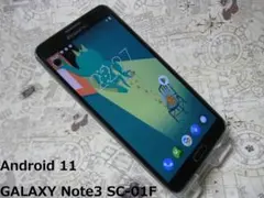 SC-01F GALAXY Note3 Android11 SIMフリー
