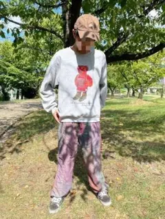 DOPE DEALER アメカジ クマロゴ アメリカ トレーナー スウェット
