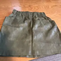 ZARA BASIC レザー風ミニスカートのサムネイル