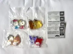 【全4種コンプ】なかよしドロップチャーム ガチャ サンリオ キティ マイメロ