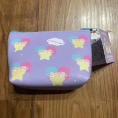 【新品】　リトルツインスターズ　ミニポーチ　舟形