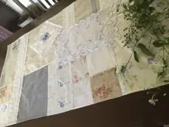 フランスアンティーク風多目的マット　パッチワーク