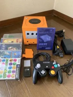 Nintendo ゲームキューブ本体 オレンジ ゲームボーイプレイヤー