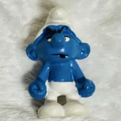いきなりレーズン569 マクドナルド スマーフ ケーキ フィギュア smurfs