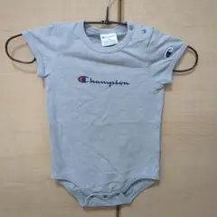 Champion ロンパース 80サイズ グレー 日本製