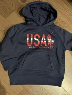 Polo Ralph Lauren USA パーカー ネイビー　トレーナー