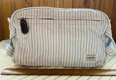 激レア PORTER 70周年記念限定 BLUE STRIPES 2wayバッグ