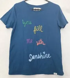 サマンサモスモスブルー　『マリブネイティブブルー』コラボＴシャツ　Mサイズ